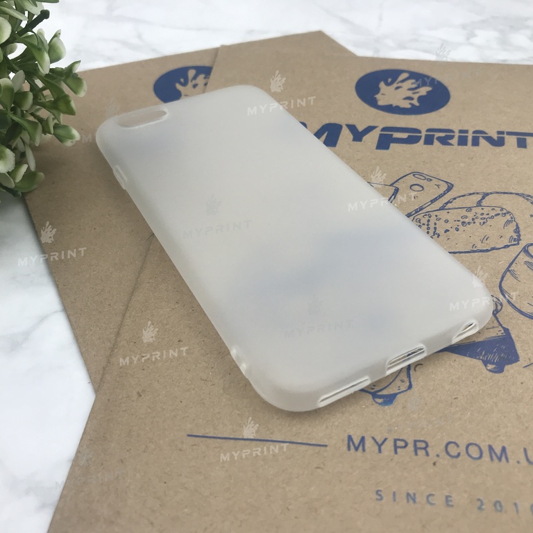 Чохол силіконовий для iPhone 6 / 6S білий (4477) 