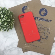Silicone cover for iPhone 7/8 / SE (2020) red (4492) - фото 1 Silicone cover for iPhone 7/8 / SE (2020) red (4492) - фото 1 - Covers for UV printing