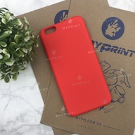 Чохол силіконовий для iPhone 6 PLUS / 6S PLUS червоний (4474) - фото 1 - Чохли для УФ друку