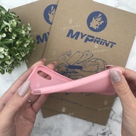 Чохол силіконовий для iPhone X рожевий (4497) - фото 3 - Чохли для УФ друку