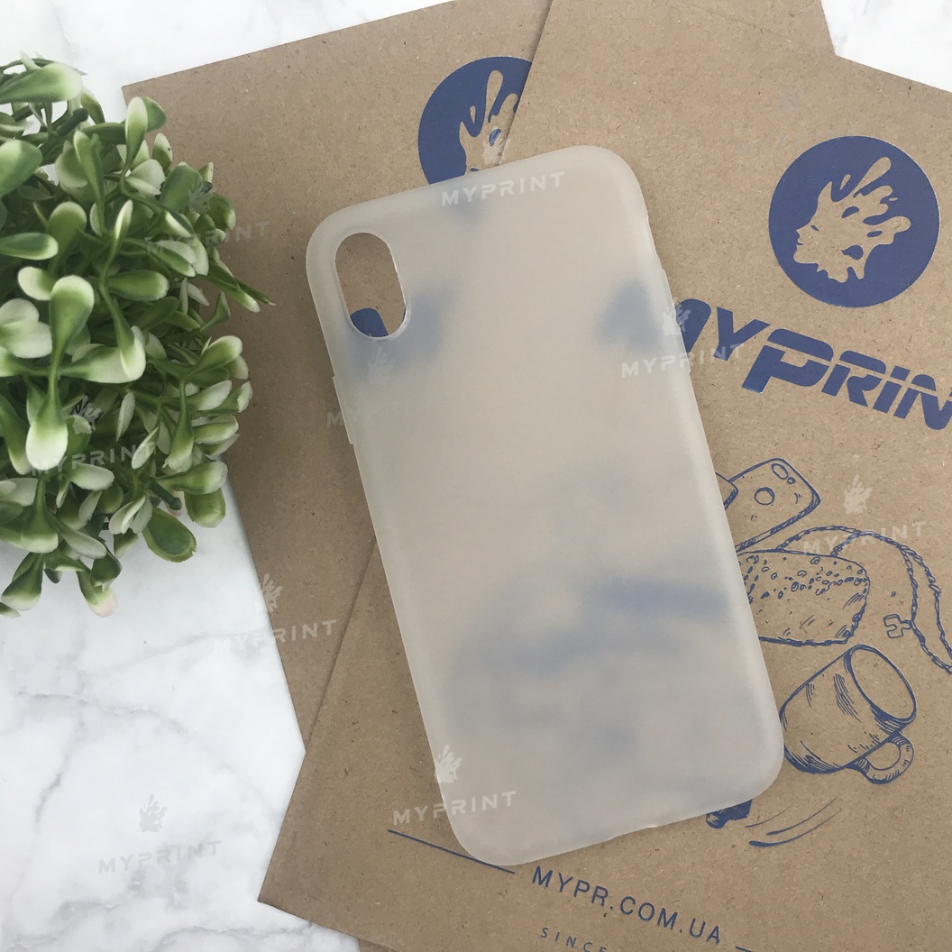 Чехол силиконовый для iPhone XR белый (4501) - фото 1 Чехол силиконовый для iPhone XR белый (4501) - фото 1 - Чехлы для УФ печати