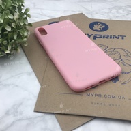 Чохол силіконовий для iPhone XS Max рожевий (4509) - фото 2 - Чохли для УФ друку