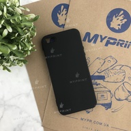 Чохол силіконовий для iPhone 5 / 5S чорний (4466) - фото 1 - Чохли для УФ друку