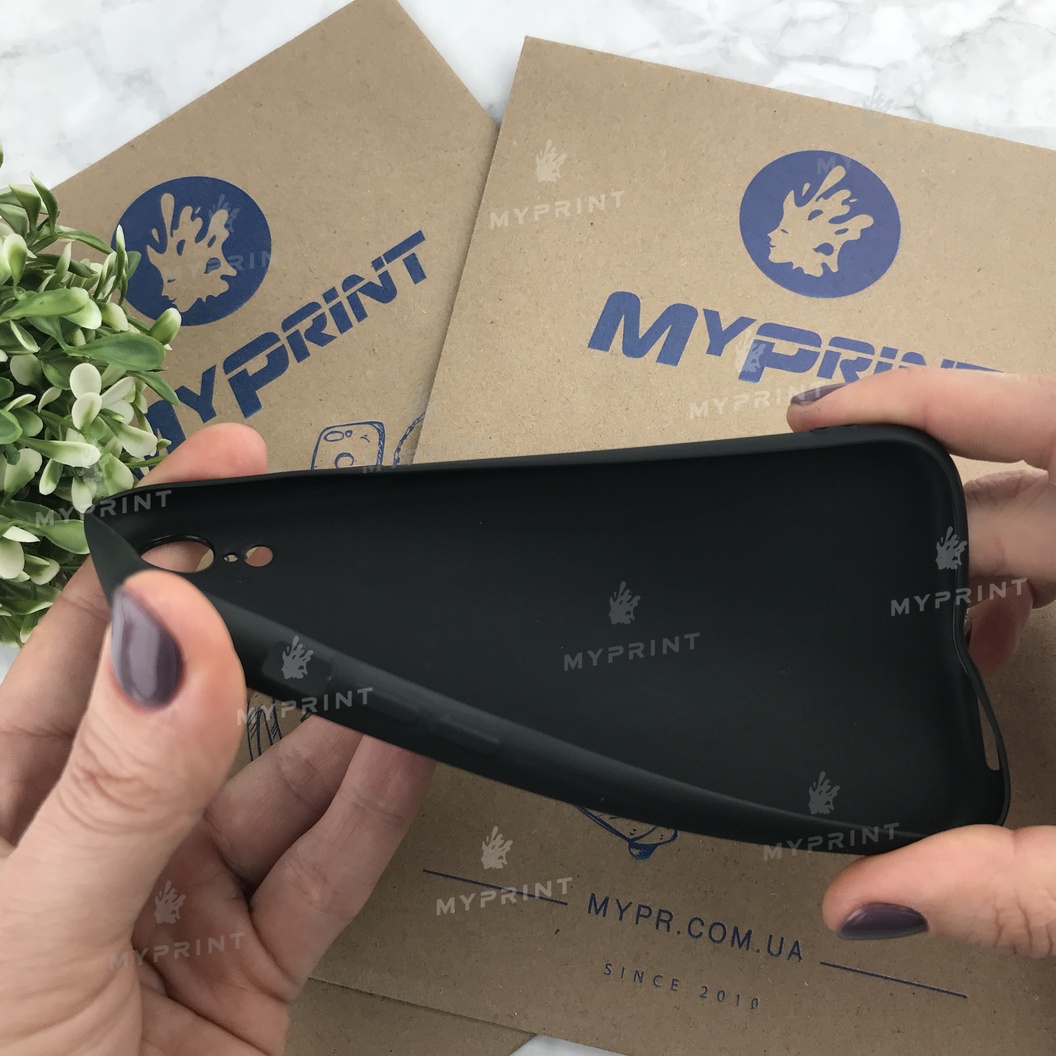 Чохол силіконовий для iPhone XR чорний (4502) - фото 3 - Чохли для УФ друку