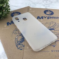 Чохол силіконовий для Samsung A40 білий (5491) - фото 2 - Чохли для УФ друку