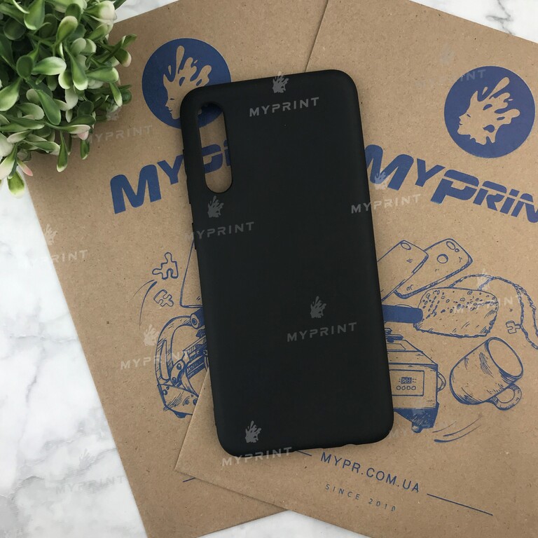Чохол силіконовий для Samsung A50 / A50s / A30s чорний (4820)  Чохол силіконовий для Samsung A50 / A50s / A30s чорний (4820)