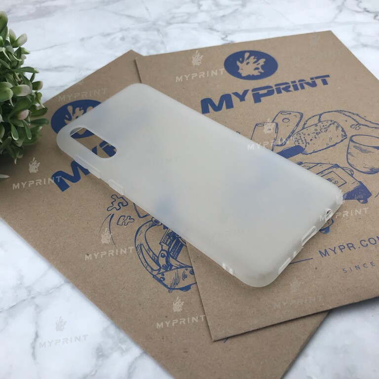 Чохол силіконовий для Samsung A50 / A50s / A30s білий (4819) 