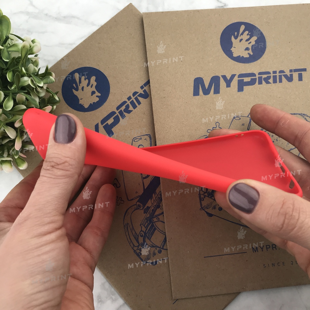 Чохол силіконовий для Samsung A50 / A50s / A30s червоний (4822) - фото 3 - Чохли для УФ друку