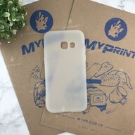 Чохол силіконовий для Samsung A320 білий (4813) - фото 1 Чохол силіконовий для Samsung A320 білий (4813) - фото 1 - Чохли для УФ друку