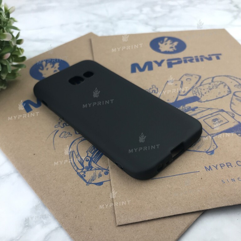 Чохол силіконовий для Samsung A320 чорний (4814) 