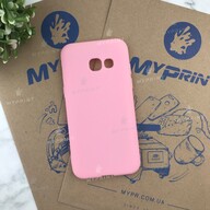 Чохол силіконовий для Samsung A320 рожевий (4815) - фото 1 Чохол силіконовий для Samsung A320 рожевий (4815) - фото 1 - Чохли для УФ друку