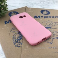 Чохол силіконовий для Samsung A320 рожевий (4815) - фото 2 Чохол силіконовий для Samsung A320 рожевий (4815) - фото 2 - Чохли для УФ друку