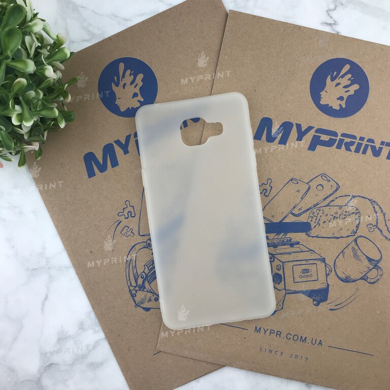 Чохол силіконовий для Samsung A510 білий (4825) 