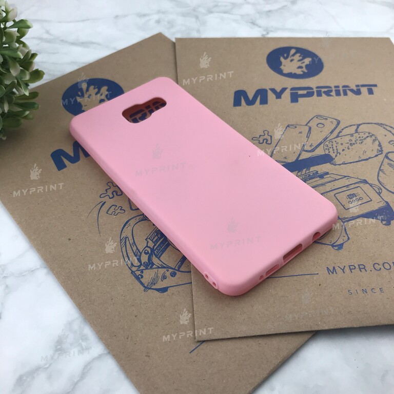Чохол силіконовий для Samsung A510 рожевий (4827) 