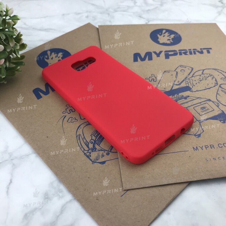 Чохол силіконовий для Samsung A510 червоний (4828) 