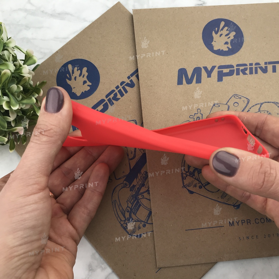 Чохол силіконовий для Samsung A510 червоний (4828) - фото 3 - Чохли для УФ друку