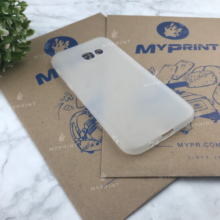 Чохол силіконовий для Samsung A520 білий (4831) 