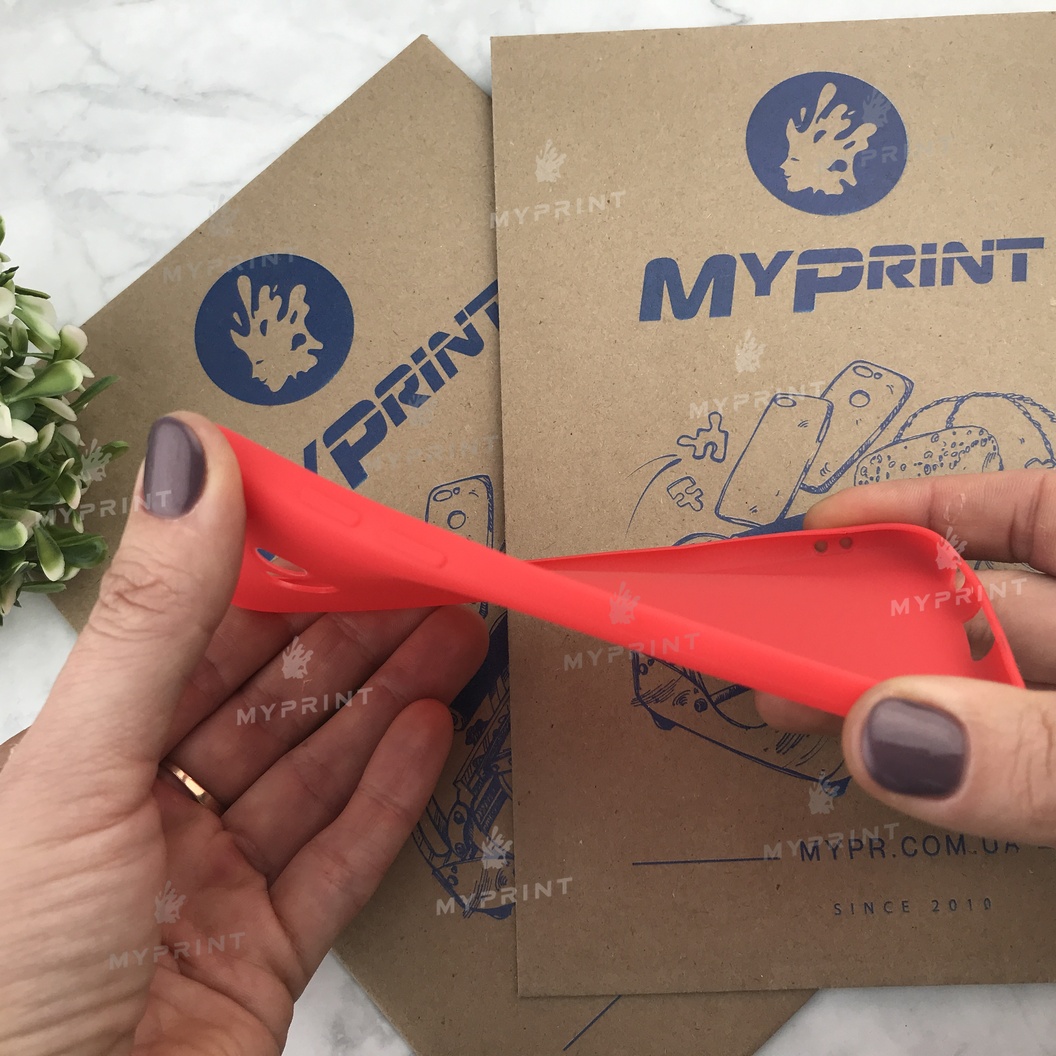 Чохол силіконовий для Samsung A520 червоний (4834) - фото 3 Чохол силіконовий для Samsung A520 червоний (4834) - фото 3 - Чохли для УФ друку