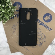 Чохол силіконовий для Samsung A6 Plus чорний (4838) - фото 1 Чохол силіконовий для Samsung A6 Plus чорний (4838) - фото 1 - Чохли для УФ друку