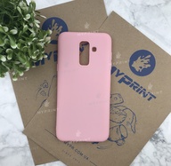 Чохол силіконовий для Samsung A6 Plus рожевий (4839) - фото 1 - Чохли для УФ друку