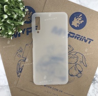 Чохол силіконовий для Samsung A7 2018 білий (4855) - фото 1 Чохол силіконовий для Samsung A7 2018 білий (4855) - фото 1 - Чохли для УФ друку