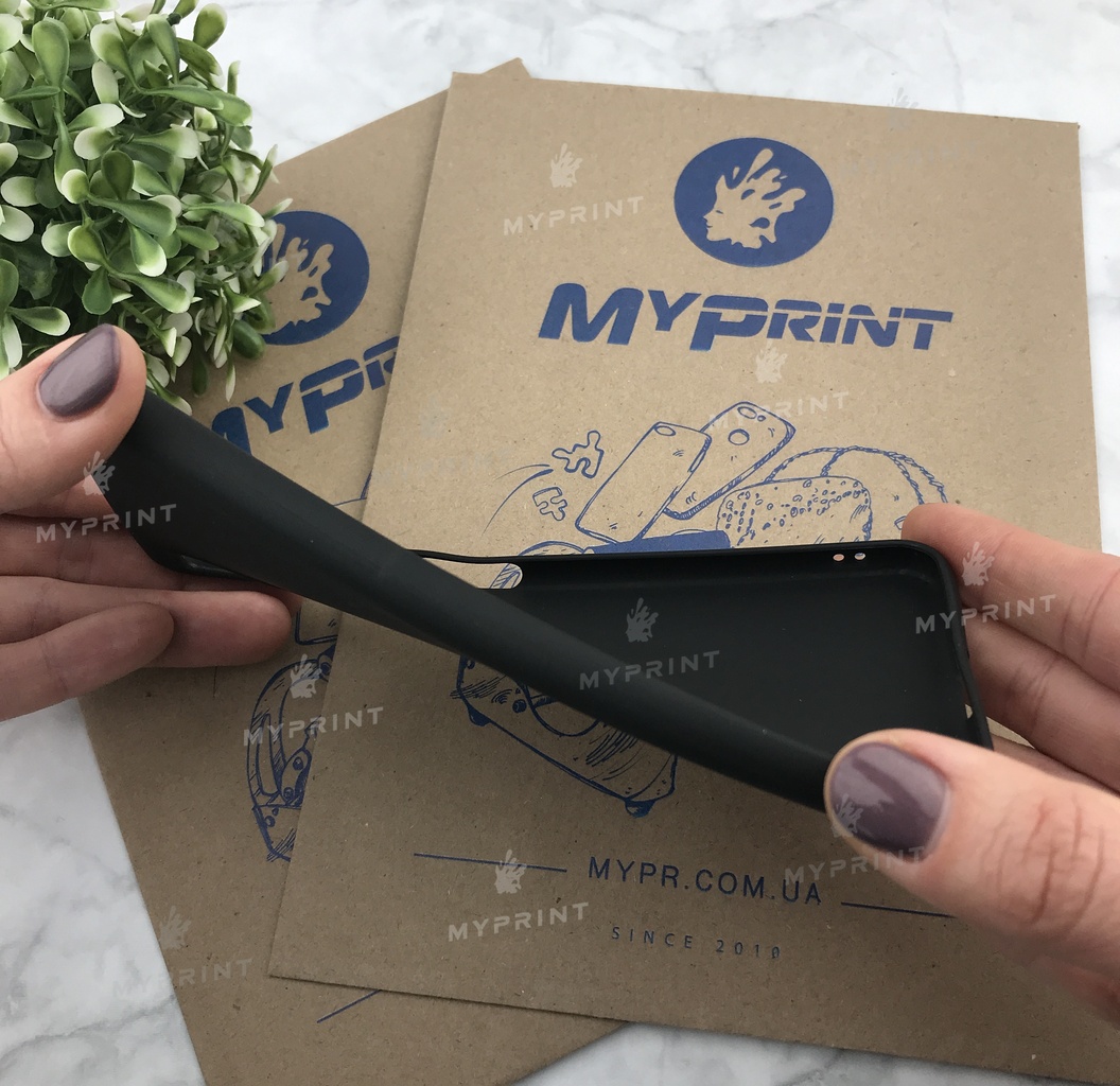 Чохол силіконовий для Samsung A7 2018 чорний (4856) - фото 3 - Чохли для УФ друку