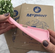 Чохол силіконовий для Samsung A7 2018 рожевий (4857) - фото 3 - Чохли для УФ друку