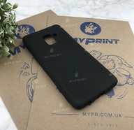 Чохол силіконовий для Samsung A8 2018 чорний (4868) - фото 2 Чохол силіконовий для Samsung A8 2018 чорний (4868) - фото 2 - Чохли для УФ друку