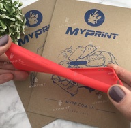 Чохол силіконовий для Samsung A8 2018 червоний (4870) - фото 3 - Чохли для УФ друку