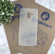 Чохол силіконовий для Samsung A8 Plus 2018 білий (4873) - фото 1 Чохол силіконовий для Samsung A8 Plus 2018 білий (4873) - фото 1 - Чохли для УФ друку