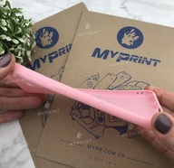 Чохол силіконовий для Samsung A8 Plus 2018 рожевий (4875) - фото 3 - Чохли для УФ друку