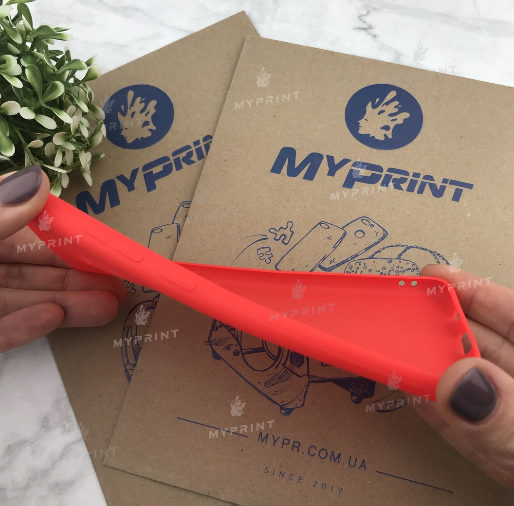 Чохол силіконовий для Samsung A8 Plus 2018 червоний (4876) - фото 3 Чохол силіконовий для Samsung A8 Plus 2018 червоний (4876) - фото 3 - Чохли для УФ друку