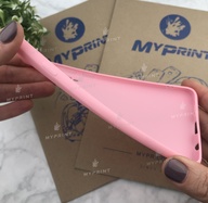 Чохол силіконовий для Samsung A9 2018 рожевий (4881) - фото 3 - Чохли для УФ друку