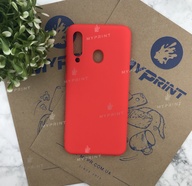 Чохол силіконовий для Samsung A60 / M40 червоний (5497) - фото 1 - Чохли для УФ друку