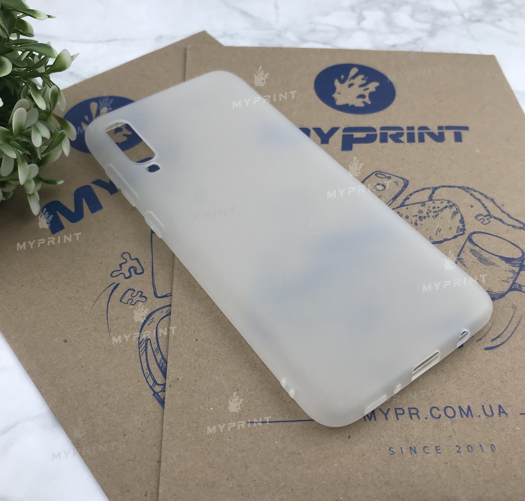 Чохол силіконовий для Samsung A70 / A70s білий (5629) - фото 2 Чохол силіконовий для Samsung A70 / A70s білий (5629) - фото 2 - Чохли для УФ друку