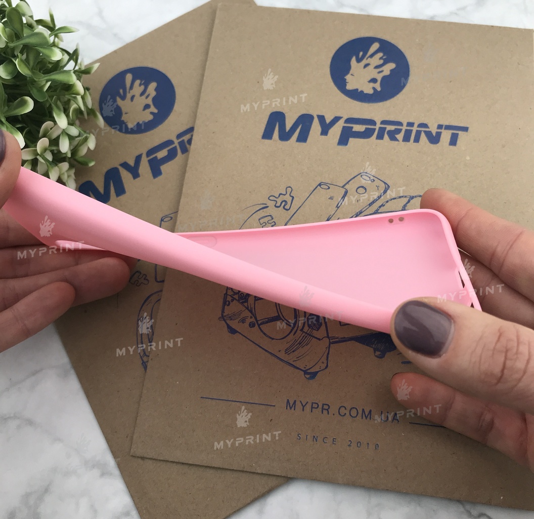 Чохол силіконовий для Samsung A70 / A70s рожевий (5630) - фото 3 Чохол силіконовий для Samsung A70 / A70s рожевий (5630) - фото 3 - Чохли для УФ друку