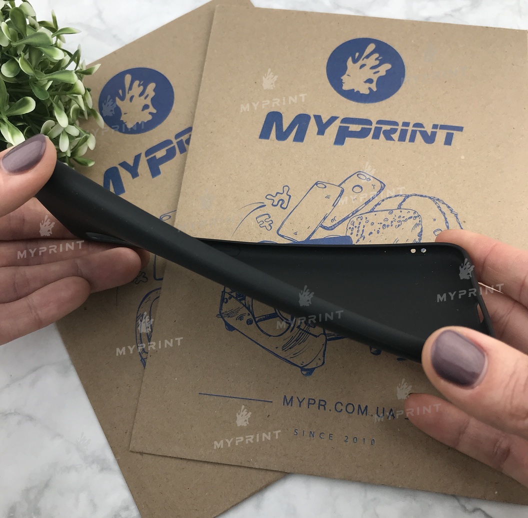 Чохол силіконовий для Samsung A70 / A70s чорний (5502) - фото 3 Чохол силіконовий для Samsung A70 / A70s чорний (5502) - фото 3 - Чохли для УФ друку