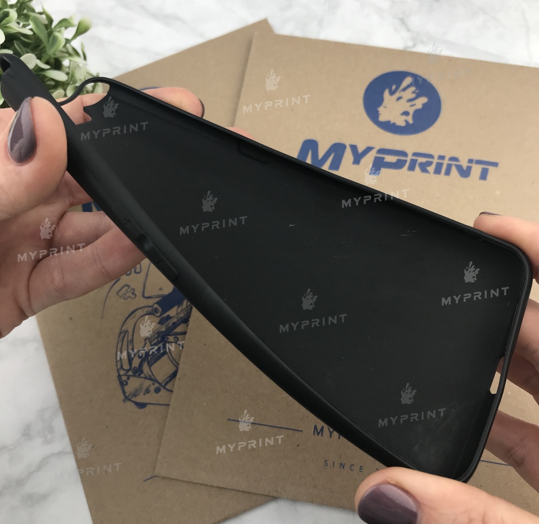 Чохол силіконовий для Samsung A80 чорний (5505) - фото 3 Чохол силіконовий для Samsung A80 чорний (5505) - фото 3 - Чохли для УФ друку