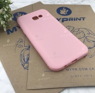 Чохол силіконовий для Samsung A720 рожевий (4863) - фото 2 - Чохли для УФ друку