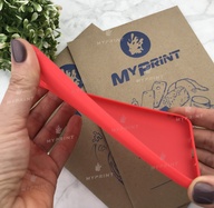 Чохол силіконовий для Samsung J700 червоний (4963) - фото 3 - Чохли для УФ друку