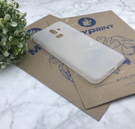 Чохол силіконовий для Samsung J8 2018 білий (4978) - фото 2 - Чохли для УФ друку