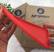 Чохол силіконовий для Samsung J8 2018 червоний (4981) - фото 3 - Чохли для УФ друку