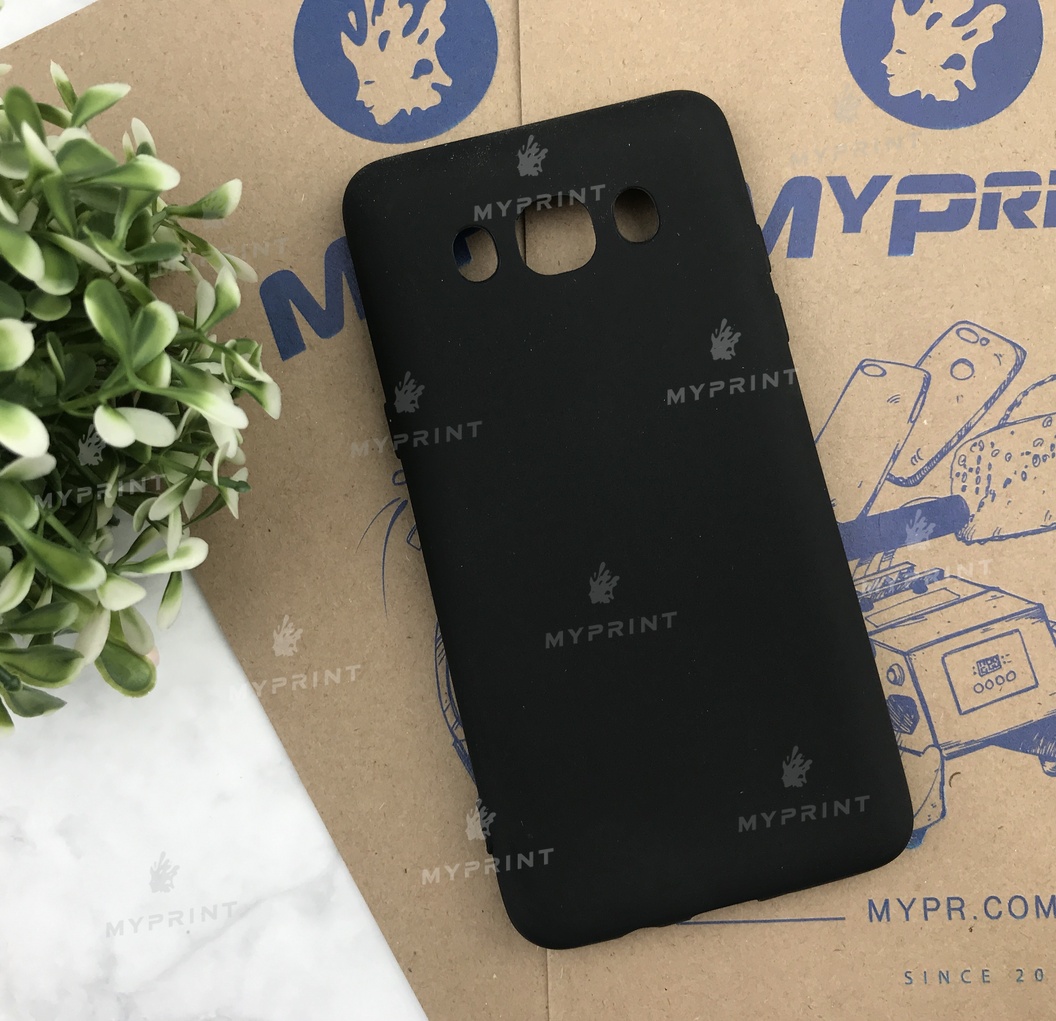 Чохол силіконовий для Samsung J510 чорний (4937) - фото 1 - Чохли для УФ друку