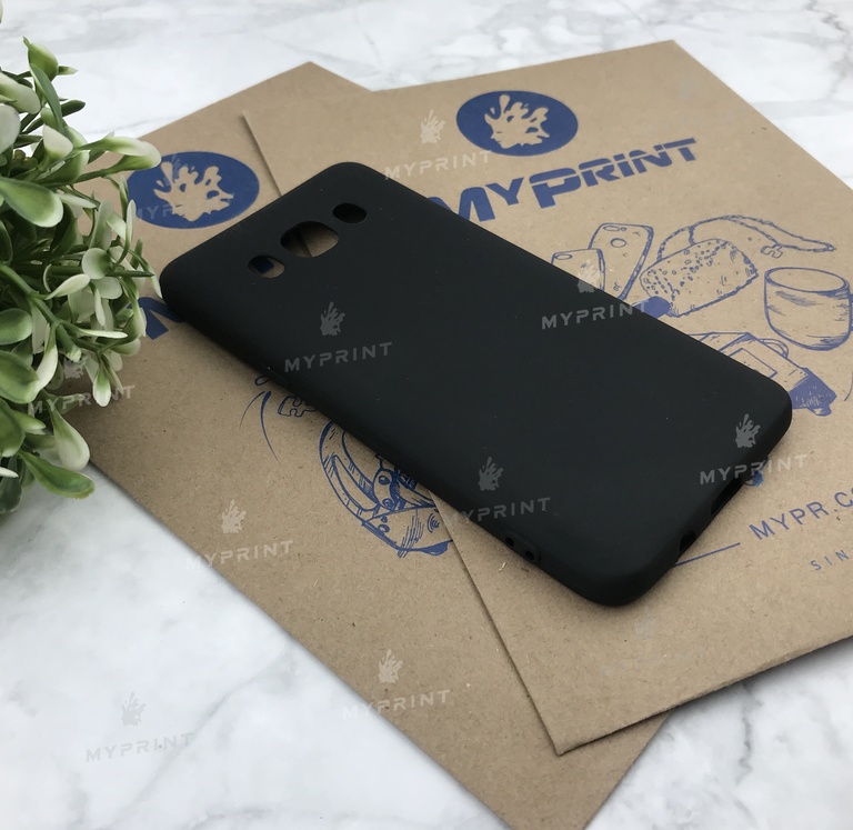 Чохол силіконовий для Samsung J510 чорний (4937) 