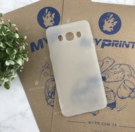 Чохол силіконовий для Samsung J510 білий (4936) - фото 1 - Чохли для УФ друку