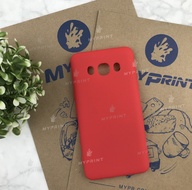 Чохол силіконовий для Samsung J510 червоний (4939) - фото 1 - Чохли для УФ друку