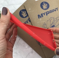 Чохол силіконовий для Samsung J510 червоний (4939) - фото 3 - Чохли для УФ друку