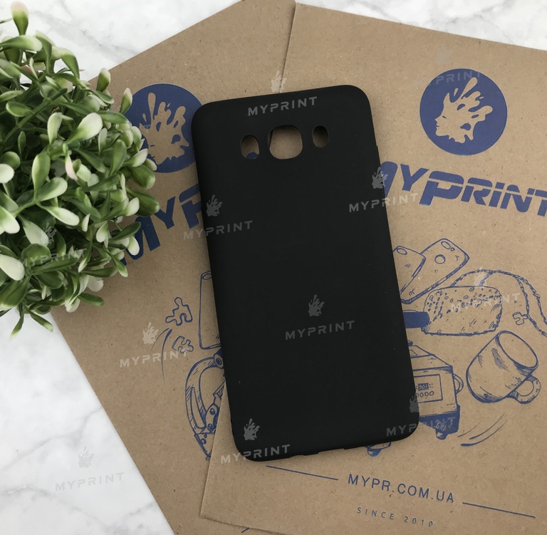 Чохол силіконовий для Samsung J710 чорний (4967)  Чохол силіконовий для Samsung J710 чорний (4967)