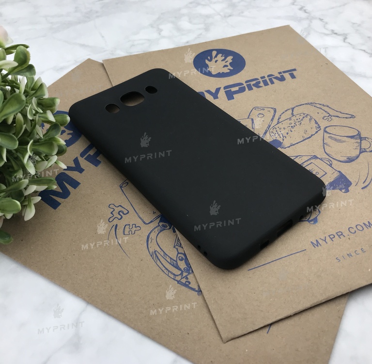 Чохол силіконовий для Samsung J710 чорний (4967)  Чохол силіконовий для Samsung J710 чорний (4967)