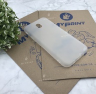 Чохол силіконовий для Samsung J730 білий (4972) - фото 2 - Чохли для УФ друку